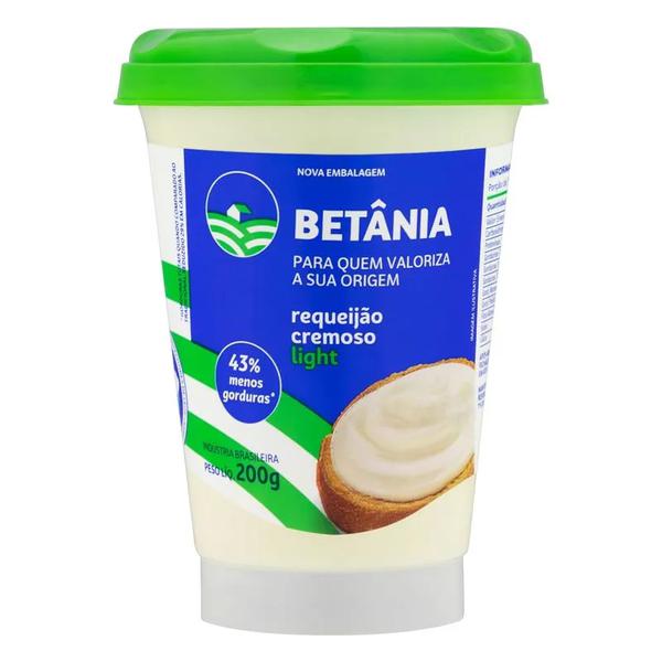 REQUEIJAO CREMOSO BETANIA 220G LIGHT