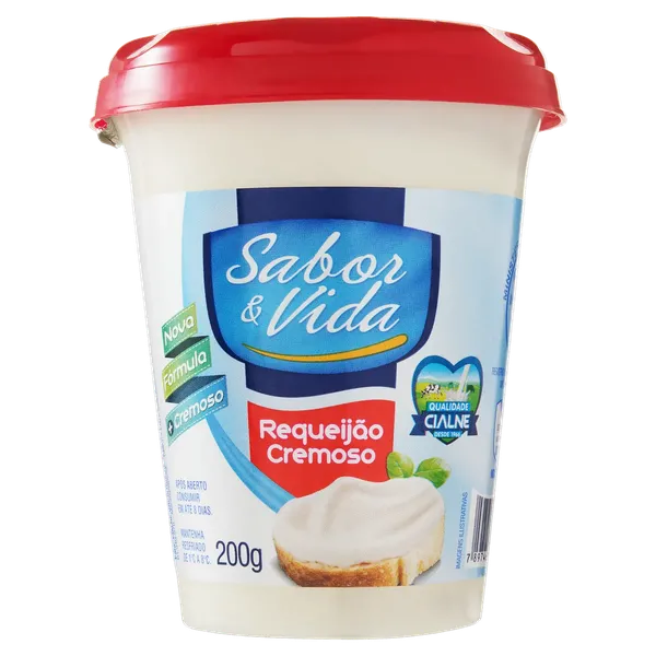 REQUEIJAO CREMOSO SABOR&VIDA COPO 200G