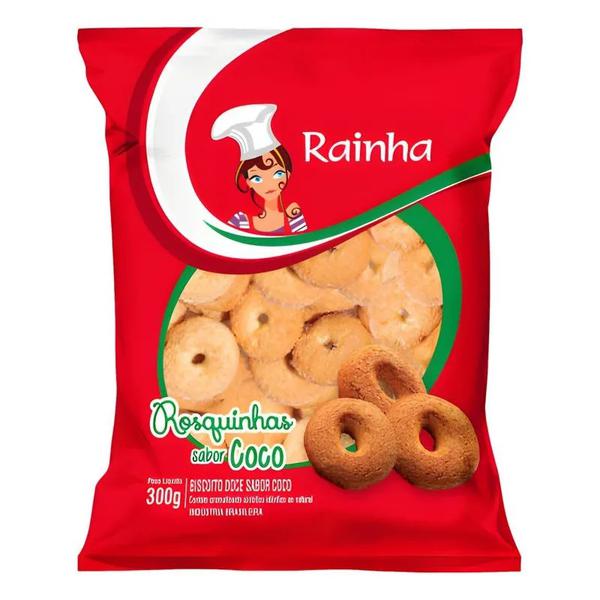 ROSQUINHA RAINHA COCO 300G
