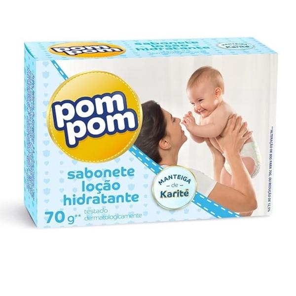 SAB INF POMPOM LOCAO HIDRATANTE 70GR