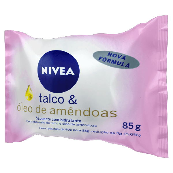 SAB NIVEA HID 85G TALCO/OLEO AMENDOAS