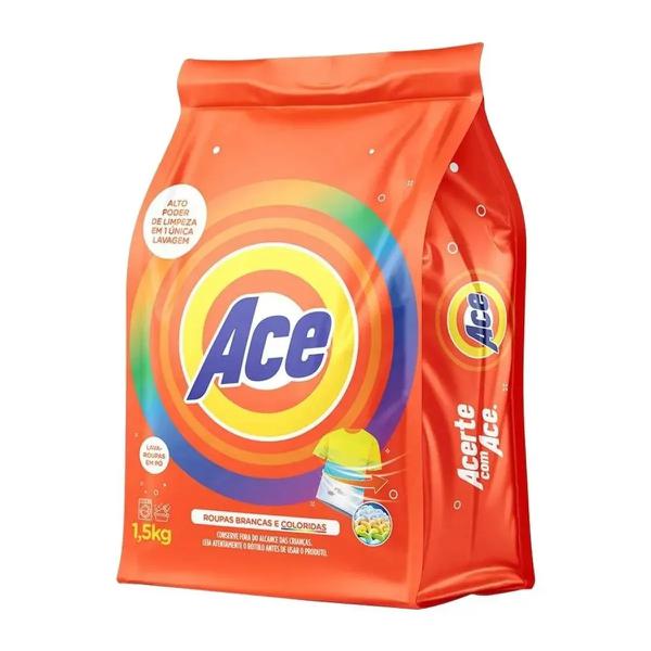 SABAO EM PO ACE 1,5KG BCA/COLORIDAS