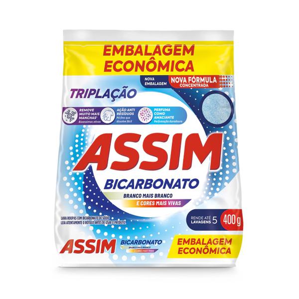SABAO PO ASSIM 400G TRIPLACAO