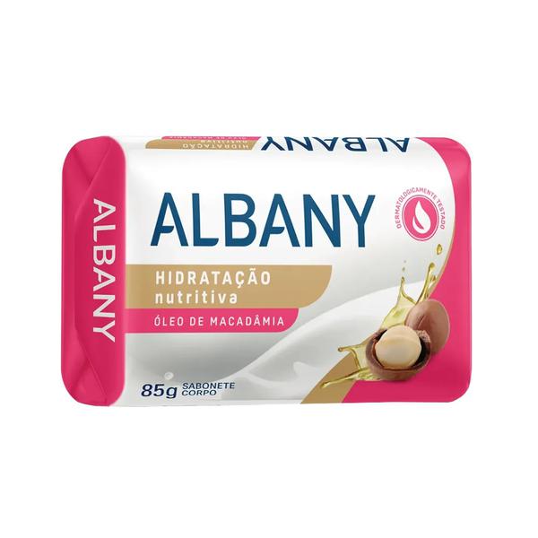SABONETE ALBANY 85G HIDRATACAO NUTRITIVA OLEO MACADAMIA