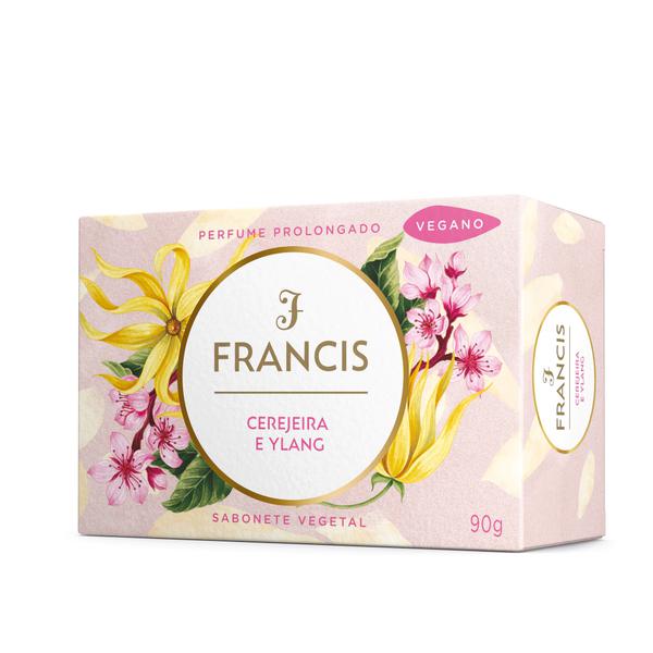 SABONETE BARRA FRANCIS CLASSICO 90G CEREJEIRA E YLANG