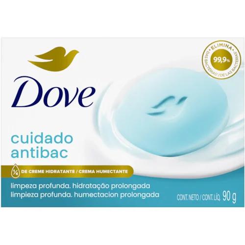 SABONETE EM BARRA DOVE ANTIBACTERIANO 90G CUIDA E PROTEGE