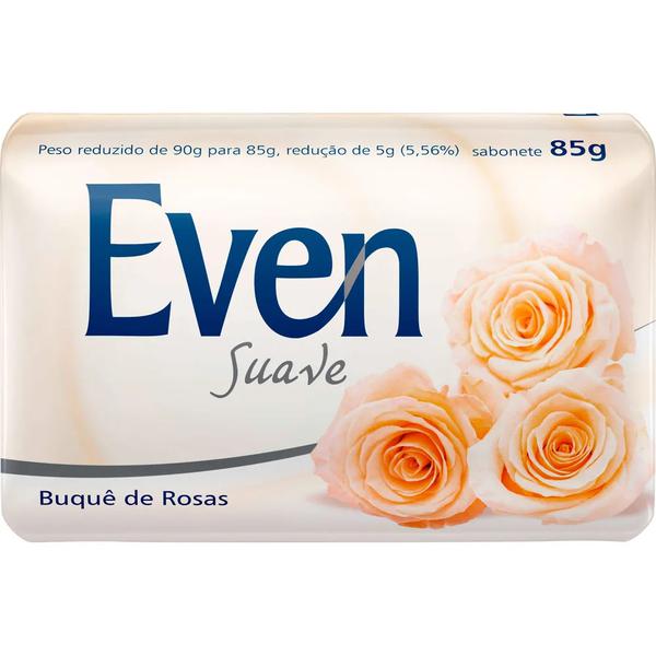 SABONETE EM BARRA EVEN SAUVE 85G BUQUE DE ROSAS