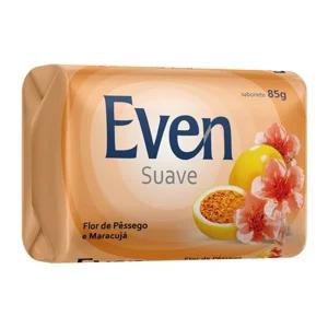 SABONETE EM BARRA EVEN SUAVE 85G FLOR DE PESSEGO E MARACUJA