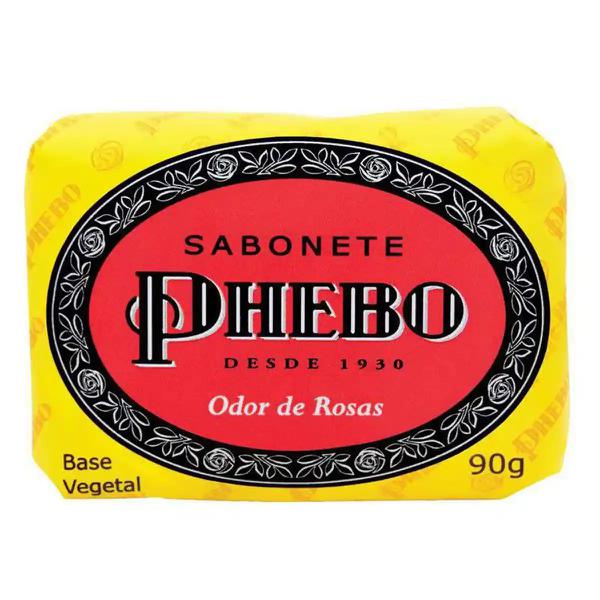 SABONETE EM BARRA PHEBO 90G ODOR DE ROSAS