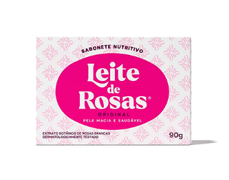 SABONETE LEITE DE ROSAS 90G