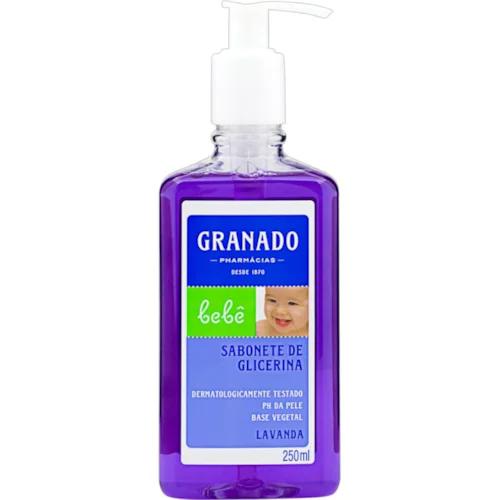 SABONETE LIQ INF GRANADO 250ML LAVANDA