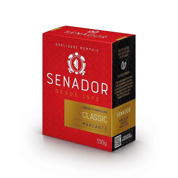 SABONETE SENADOR EM BARRA 130G CLASSIC