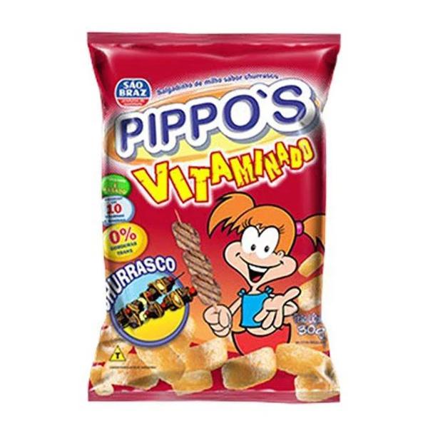 SALGADINHOS PIPPOS CHURRASCO 30G