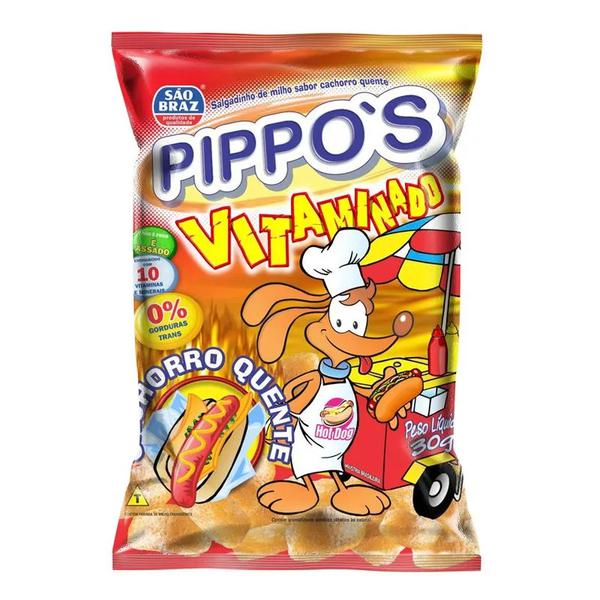 SALGADO PIPPOS CACH QUENTE 30G