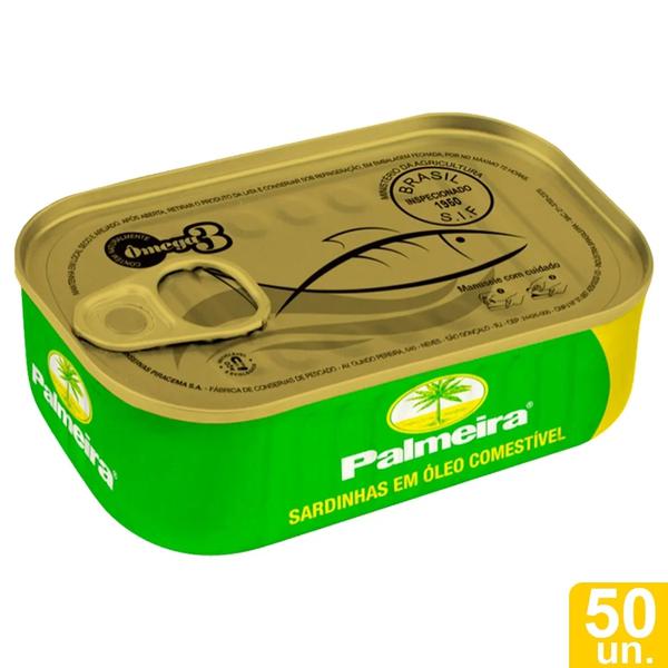 SARDINHA PALMEIRA OLEO 125GR