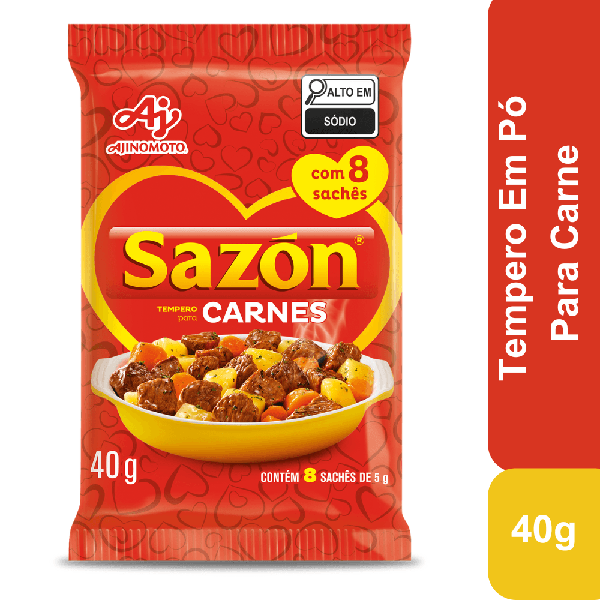 SAZON FLOPPY VERMELHO 40G CARNE