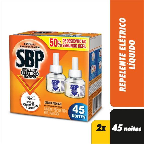 SBP ELET LED LIQ 2X35ML 45 NOITES UND
