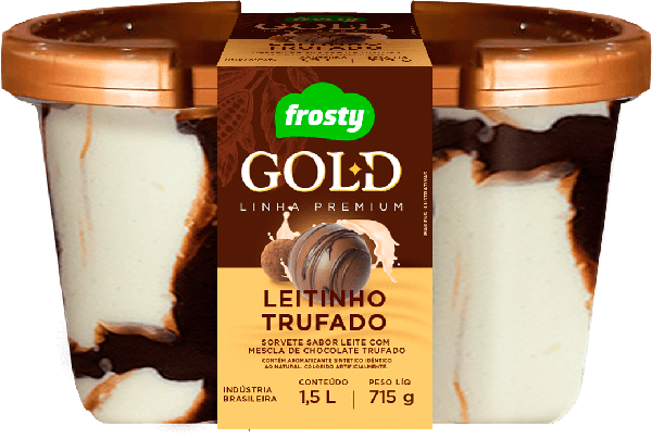 SORVETE FROSTY LEITINHO TRUFADO 1,5L