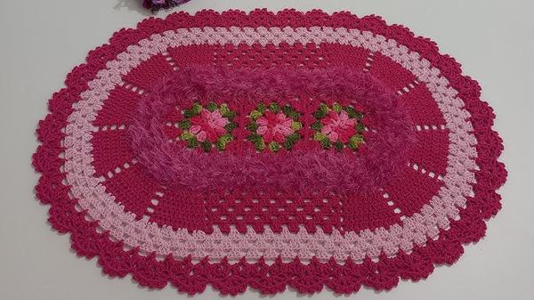 TAPETE DE MALHA ST MARILENE PE 36X50CM