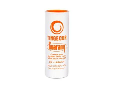 TINTA GUARANY TINGIR COR 40G LARANJA N-05