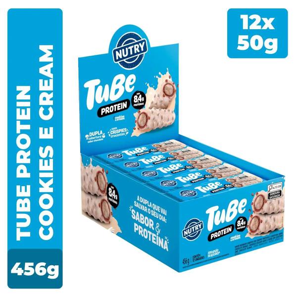 TUBE NUTRY PROTEIN 38G COOKIES UND