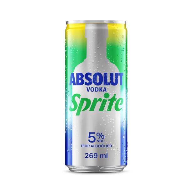 VODKA ABSOLUT SPRITE LATA 269ML