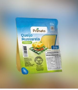 QUEIJO PRIMATO 150G MUSSARELA FATIADO