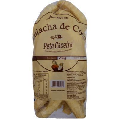 BOLACHA PETA AMANTEIGADA COCO 230G