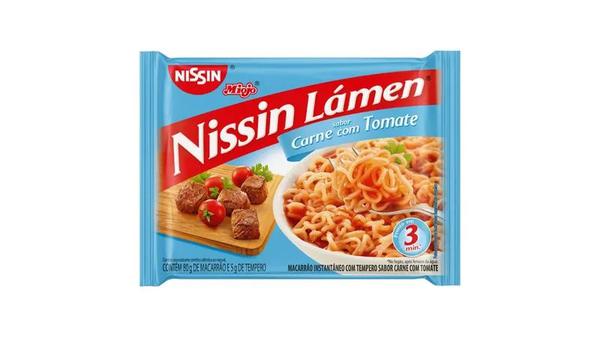 MASSA NISSIN LAMEN CARNE/TOMATE 85G
