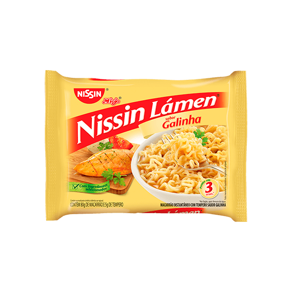 MASSA NISSIN LAMEN GALINHA 85G