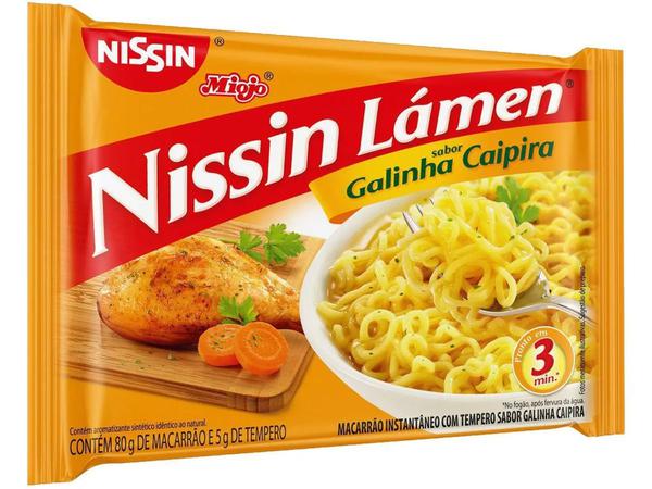 MASSA NISSIN LAMEN GALINHA CAIPIRA 85G