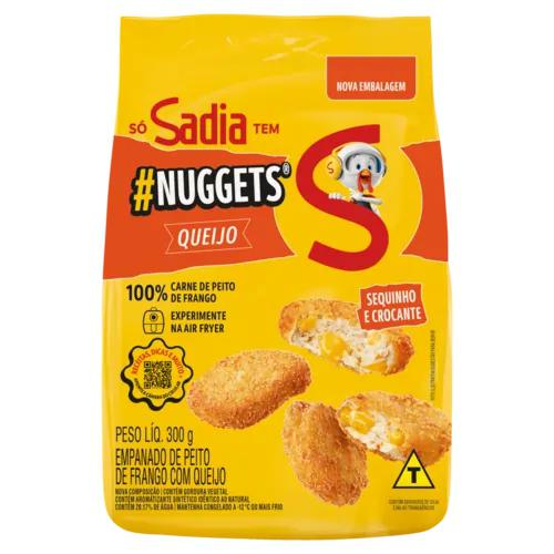 NUGGETS FGO/QUEIJO SADIA 300G