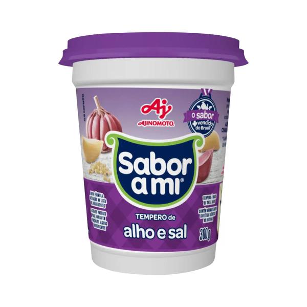 TEMPERO SABOR AMI ALHO E SAL 300G