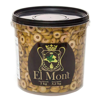 AZEITONA AL MONT VERDE FATIADA BD 2KG