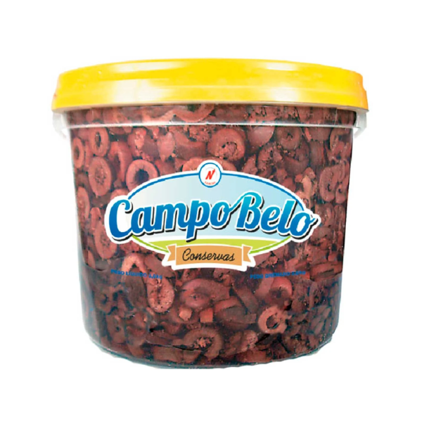 AZEITONA PRETA FATIADA CAMPO BELO 2KG