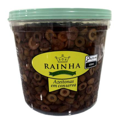 AZEITONA PRETA RAINHA FATIADA BD 1,8KG