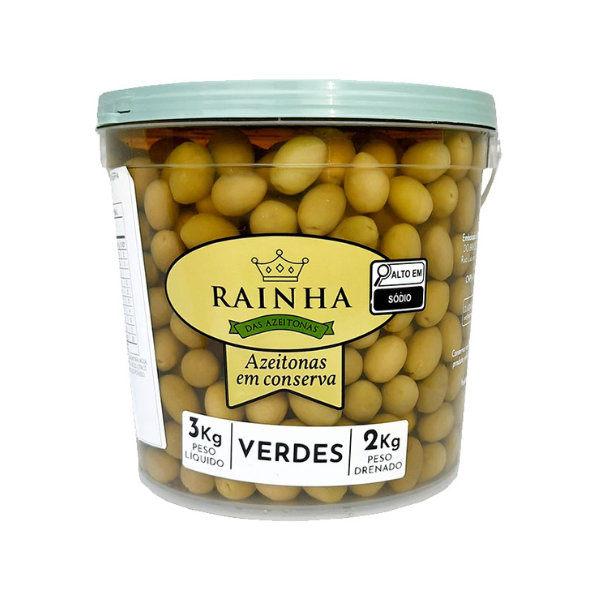 AZEITONA RAINHA VERDE MIUDA 2KG