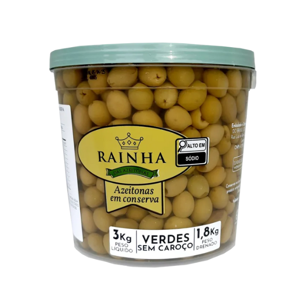 AZEITONA RAINHA VERDE S/ CAROCO 1,8KG