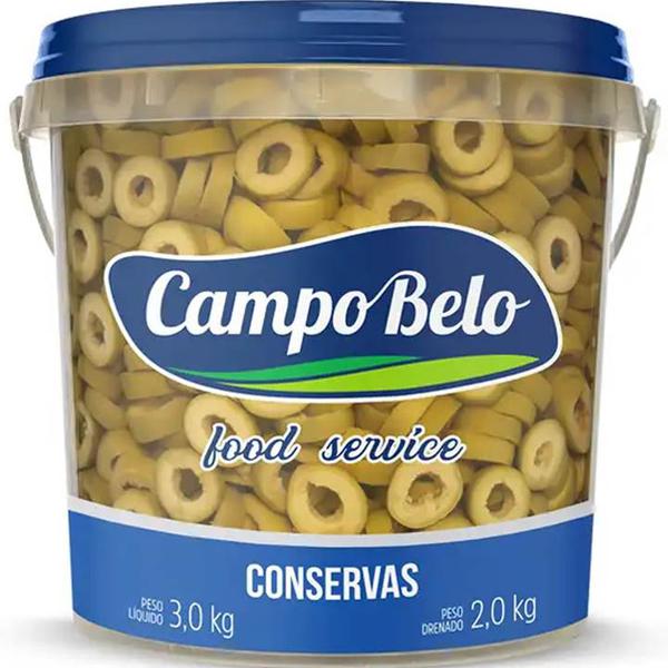 AZEITONA VERDE FATIADA CAMPO BELO 2KG