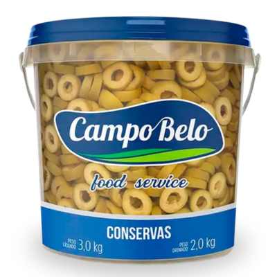 AZEITONA VERDE FATIADA CAMPO BELO BD 2KG