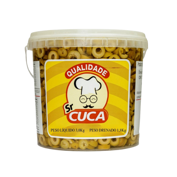 AZEITONA VERDE SR CUCA FATIADA BD 1,8KG