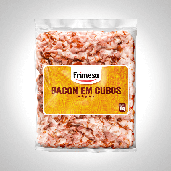 BACON EM CUBOS FRIMESA PCT 1KG