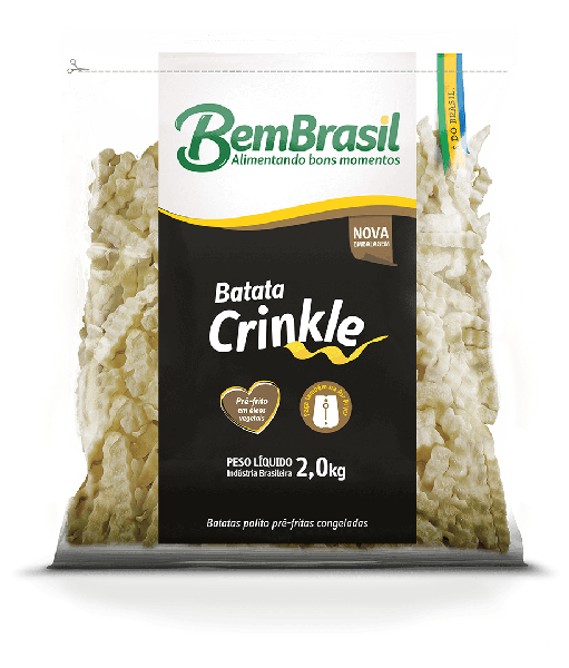 BATATA BEM BRASIL CRINKLE PCT 2KG