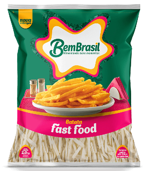 BATATA BEM BRASIL FININHA 7 MM C/ COBERTURA 2KG