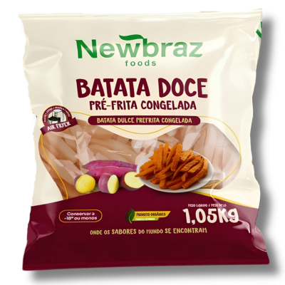 BATATA DOCE PRE-FRITA NEWBRAZ CONG. PCT 1,05KG
