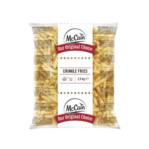 BATATA MCCAIN CRINKLE FRIES 2,5KG