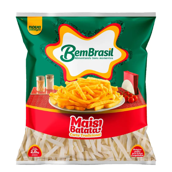BATATA PALITO MAIS BATATA 2KG