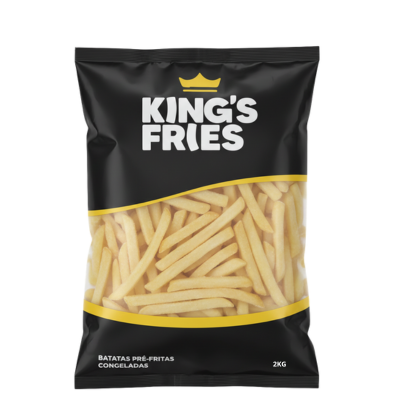 BATATA PRE-FRITA KING FRIES TRADICIONAL 10 MM CG PCT 2KG