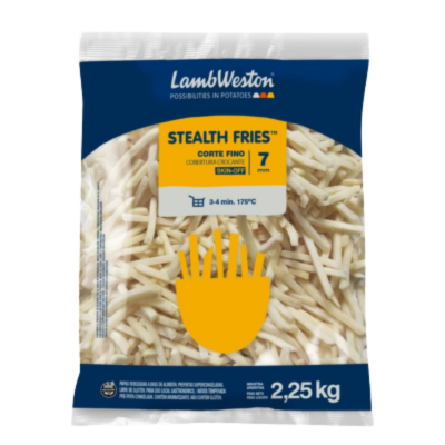 BATATA PRE-FRITA LAMBWESTON 7 MM EXTRA CROCANTE PCT 2,25KG