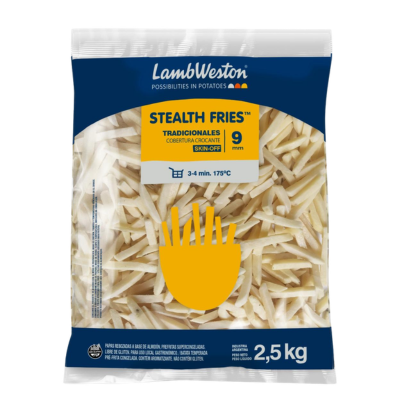 BATATA PRE-FRITA LAMBWESTON 9 MM EXTRA CROCANTE PCT 2,5KG